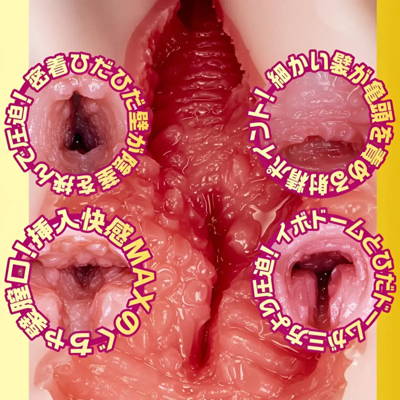 Flesh-colored interior of the Kaho Imai Vagina Meiki Mini Masterpiece Kaho toy