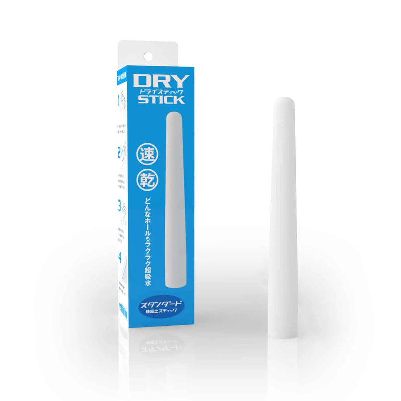 White Onahole Dry Stick and packaging ideal for maintaining your project hole with gold ethanol disinfectant