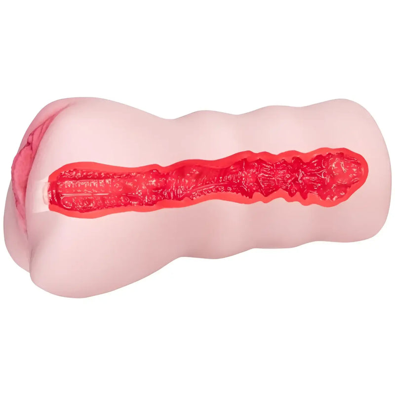 Flesh-colored male sex toy with red interior from AI Actress Lewd Maid Ultimate Busty Servant Onahole