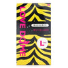 Okamoto Love Dome Aloe Vera Lubricated Tiger-Stripe Condom [L Size]