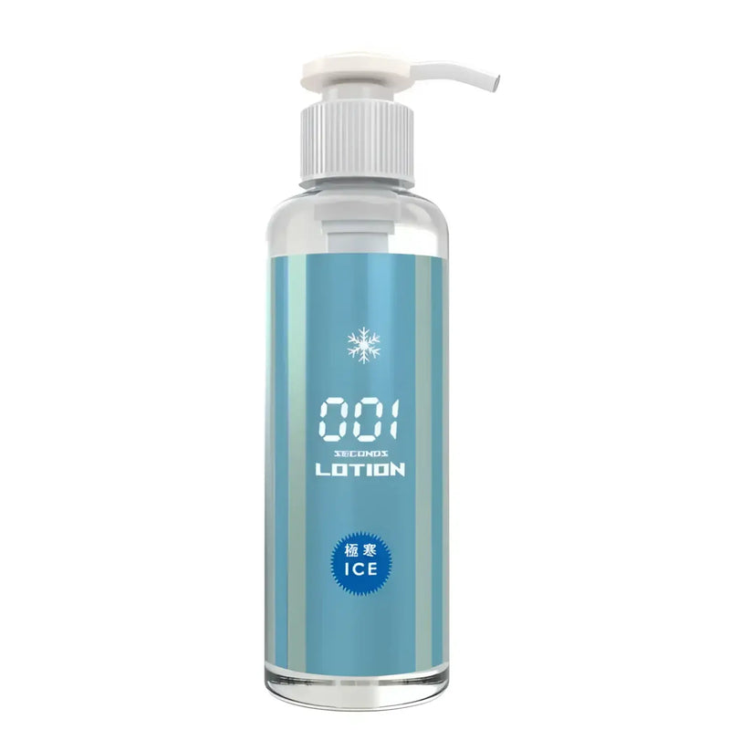Clear lotion bottle with pump for Instant 001 Second No-Rinse Lotion Ice 180ml