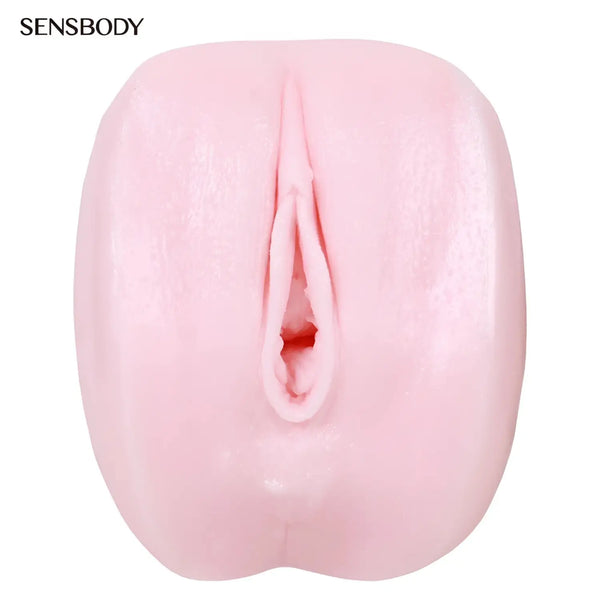 Pink silicone sex toy with vaginal opening from Goddess Asia Star Akari series