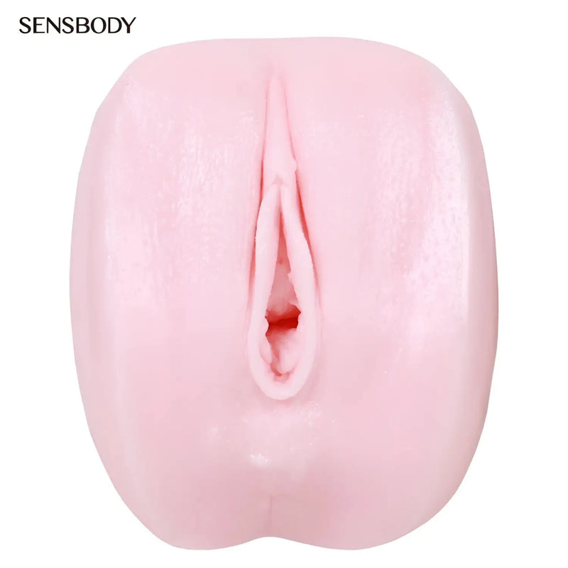 Pink silicone sex toy with vaginal opening from Goddess Asia Star Akari series