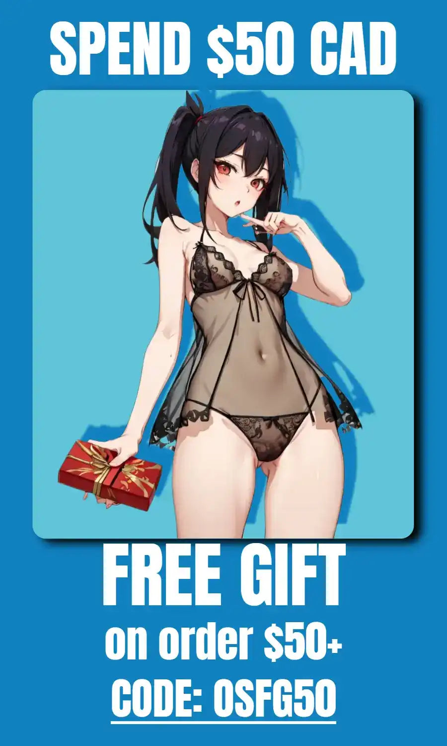 Anime Girl Lingerie Gift 657