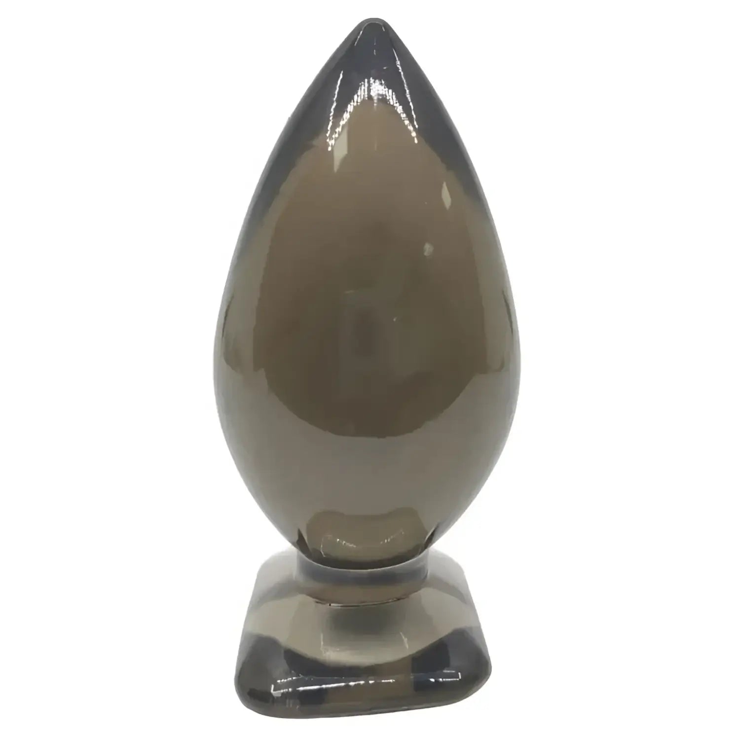 Backfire Newbie W Back Sanctuary Standard Butt Plug Anal Sex Toy Smooth Gray 893