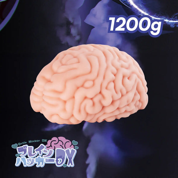 XTC Brain Hacker 1200g pinkish brain model for education