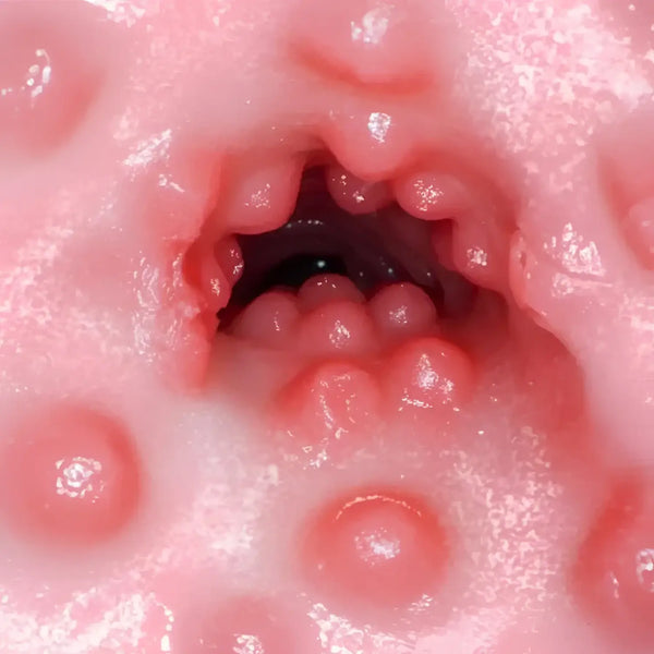 Pink textured orifice of Cat Girl Meow Meow Mia Nanasawa onahole for pleasure