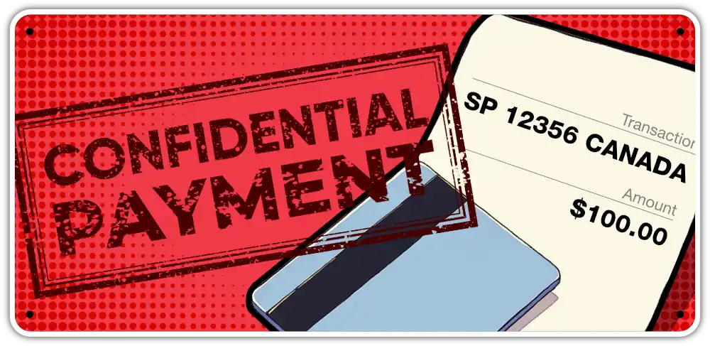 Confidential Payment Illustration