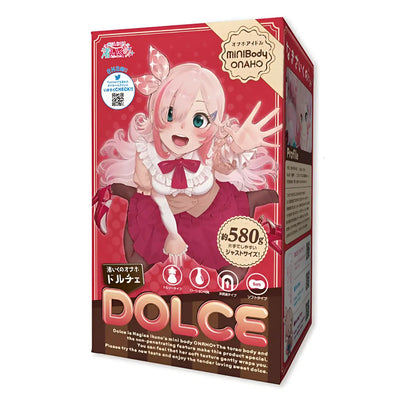 Anime-themed adult toy packaging for Dolce Nagisa Ikuno Mini Torso Onahole