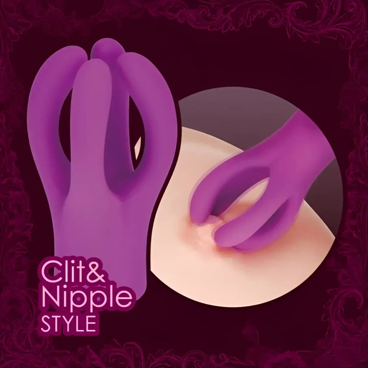 Dualady 5 Way Foreplay 5 In 1 Unisex Vibrating Prostate Massager Purple 224