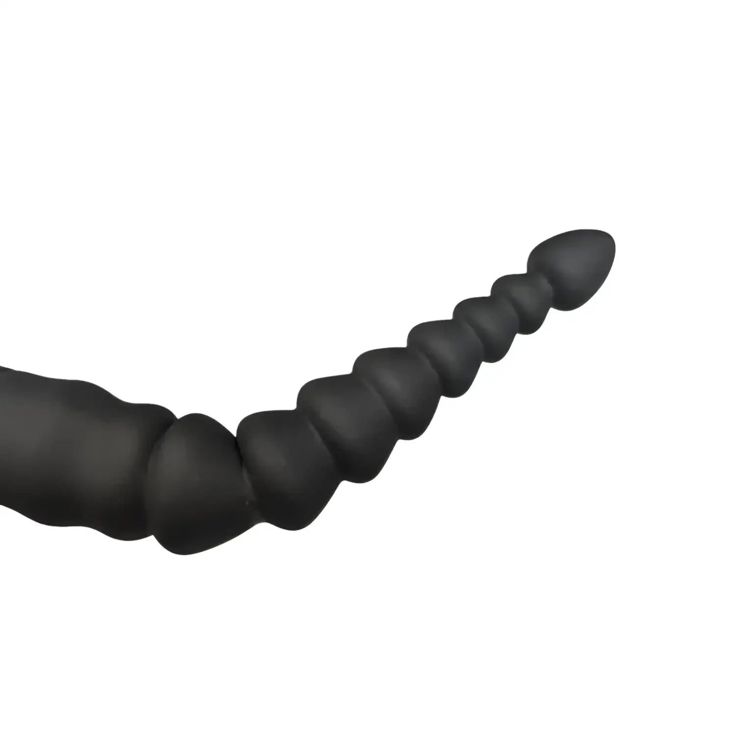 Electric Anal Probe Sex Toy Black Segmented Tail 852