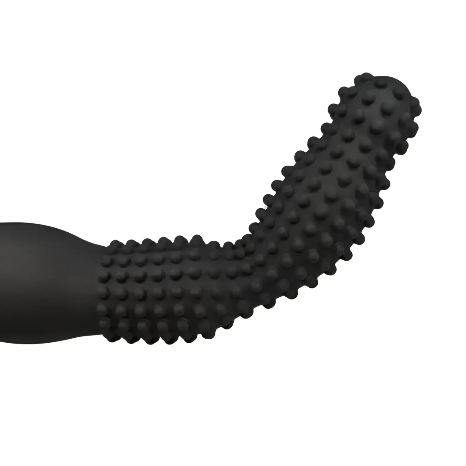 Electric Anal Probe Sex Toy Textured Black 645