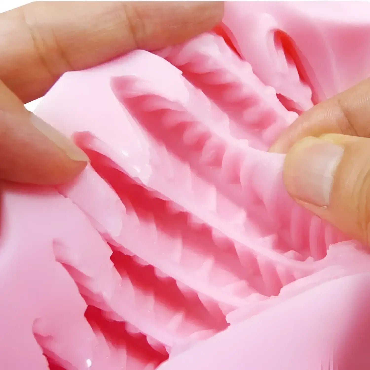 Fantastic Baby Continuous Climax Uterine Impact Onahole Pink Silicone Mold Anime 638