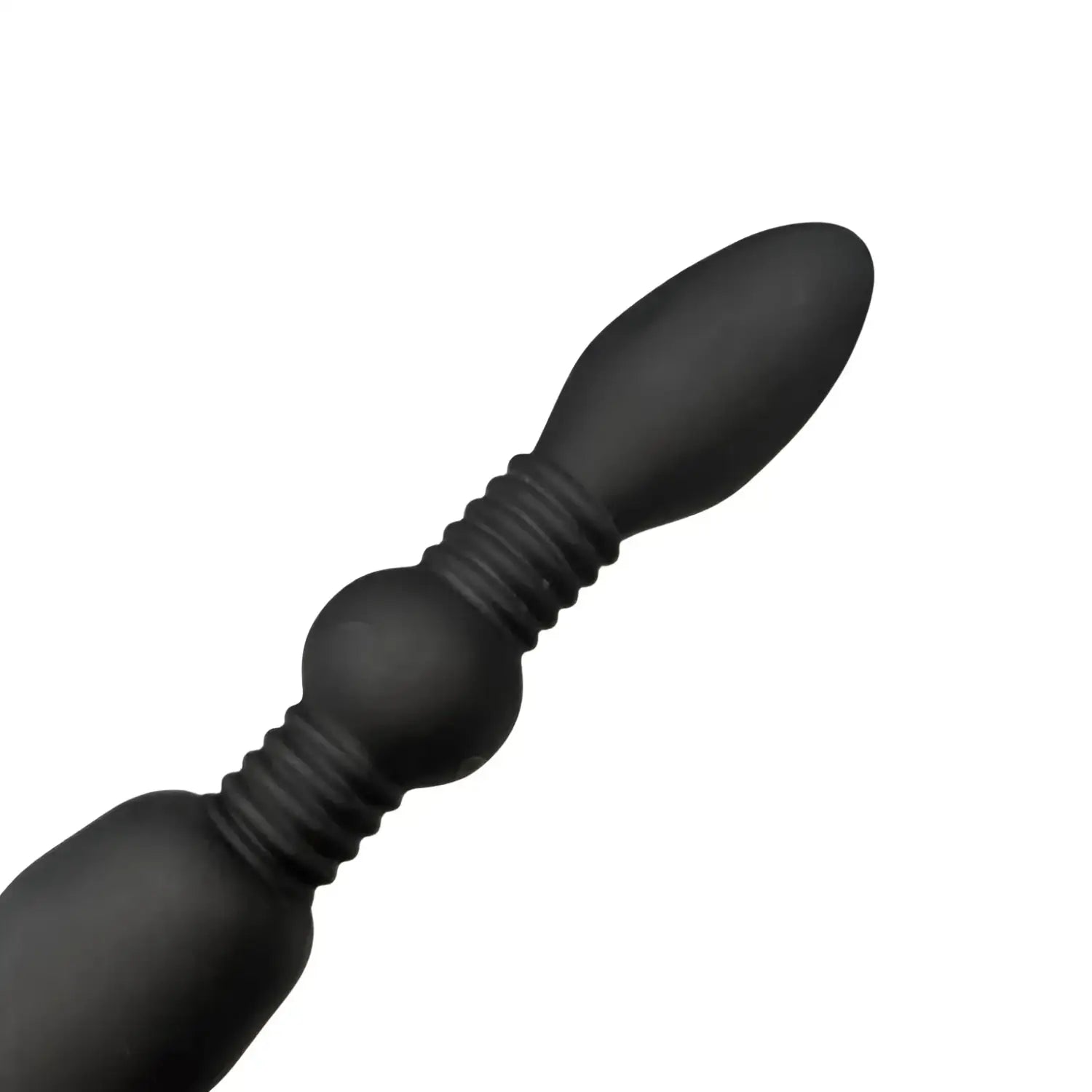 Flexible Anal Probe Sex Toy Toys Black Ribbed 384