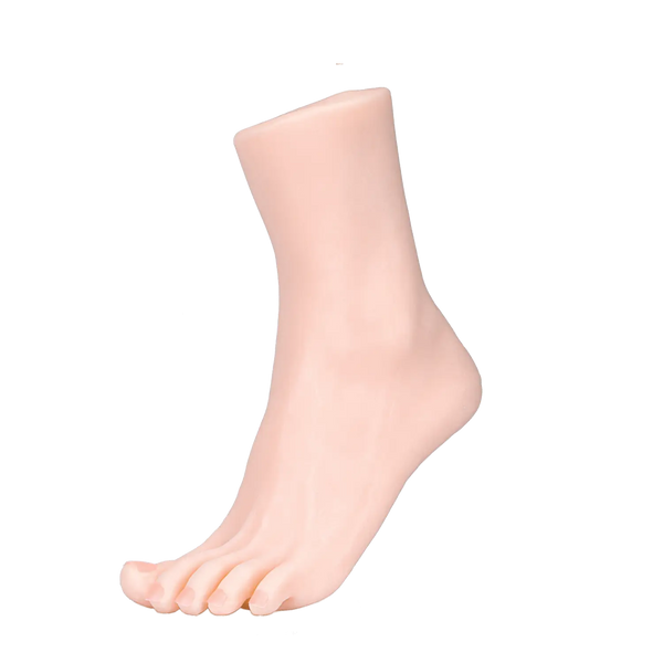 Realistic peach silicone foot model for XTC Succubus Sole foot fetish onahole