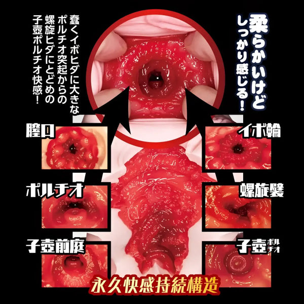Anatomical sex toy featuring internal textures from Actress Forbidden Nurse Extreme Desire