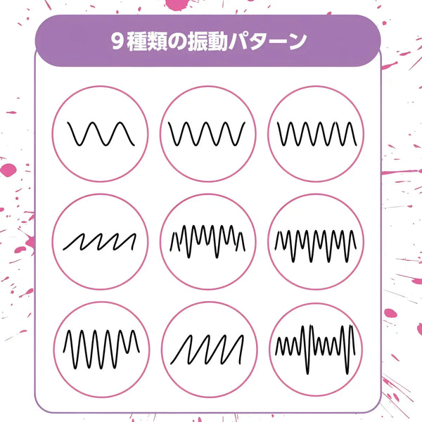 Nine vibration patterns showcased in Frenzied Lust Eimi Fukada Throat Electric Masturbator