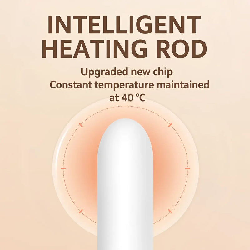 White heating rod, smart heating rod for human body temperature sensation in the Great Ecstasy Onahole