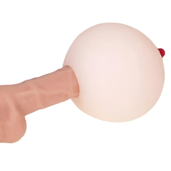Breast-shaped stress ball from Junyuu Meiki Ishihara Nozomi collection