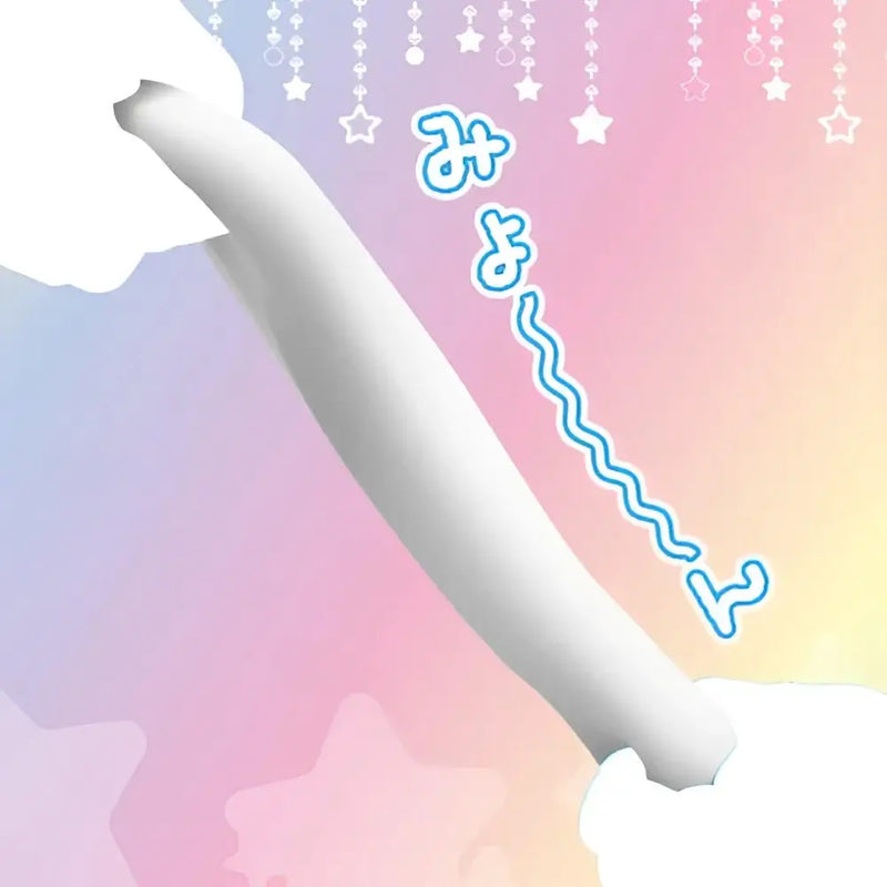 Toysheart Marshmallow White onahole with large round bumps and non-through tunnel design