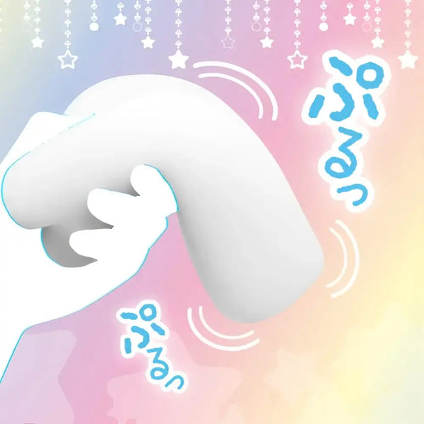 ToysHeart Marshmallow White ultra soft onahole with large round bumps and non-through tunnel