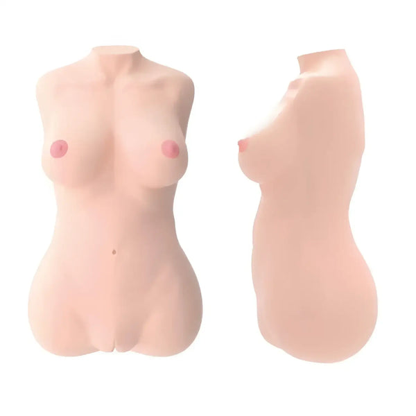 Nude female torso mannequin for Maria Nordahl’s Magical Soft Breasts Anime Sex Doll