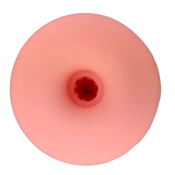 Pink textured Fleshlight from Mature Wife Sakiko’s Seductive Anime Onahole