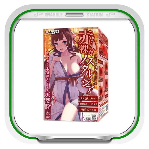Erotic anime packaging for Naked Girl Memories Dual-Layer Mucous Membrane Onahole