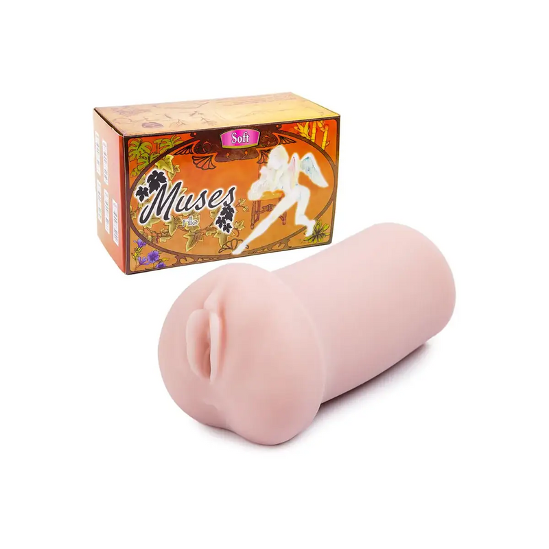 TOMAX Muses Fillo pink silicone sex toy with angel wings