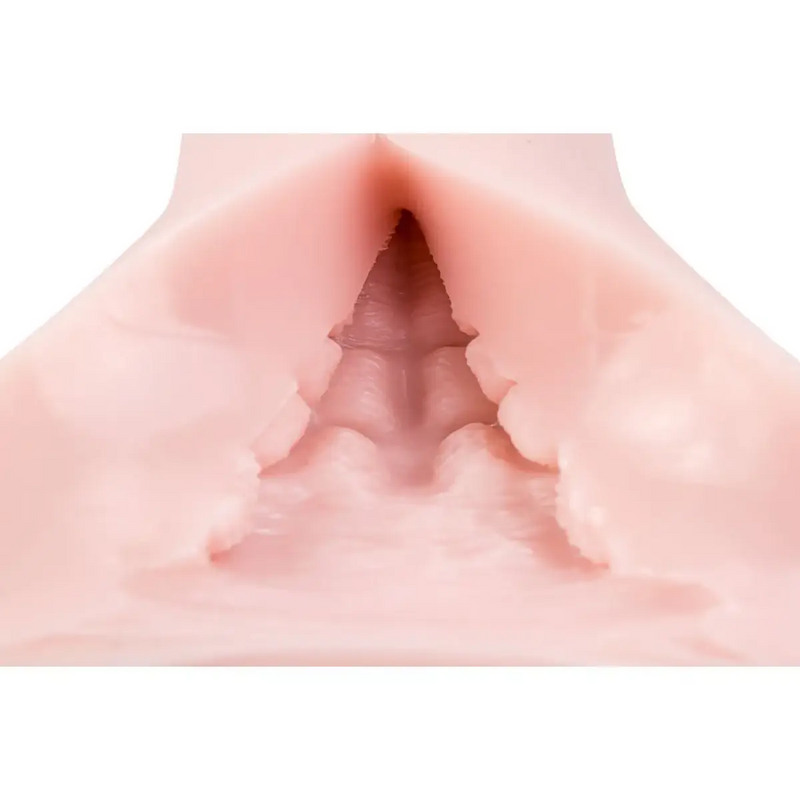 Soft pink silicone fingertip cover for TOMAX Muses Fillo onahole