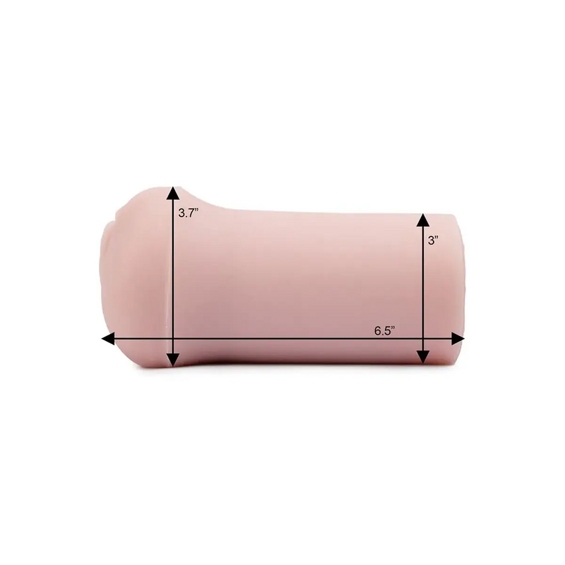 Pink TOMAX Muses Kokalo onahole with foam yoga bolster pillow