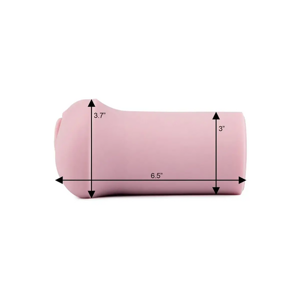 TOMAX Muses Kokalo onahole with lavender pink ergonomic neck pillow