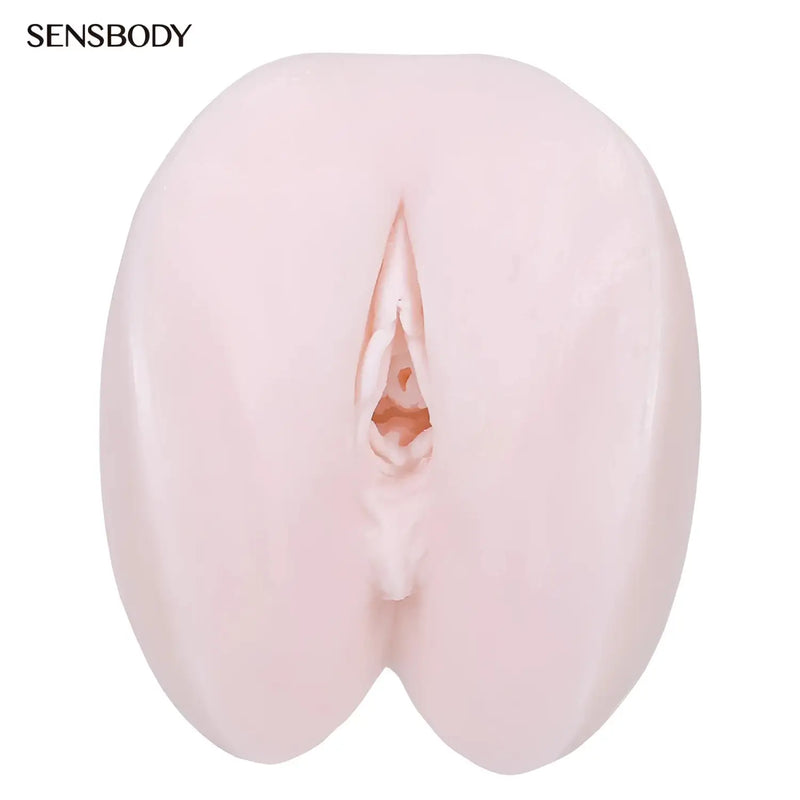 Flesh-colored silicone vagina-shaped sex toy inspired by Nanami Matsumoto, part of Goddess Asia collection