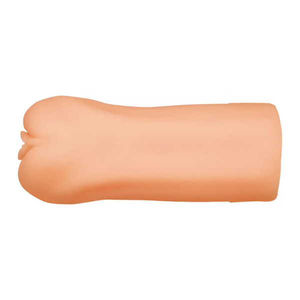 Peach silicone wristband with grip for TAMATOYS Miyachan onahole sex toy