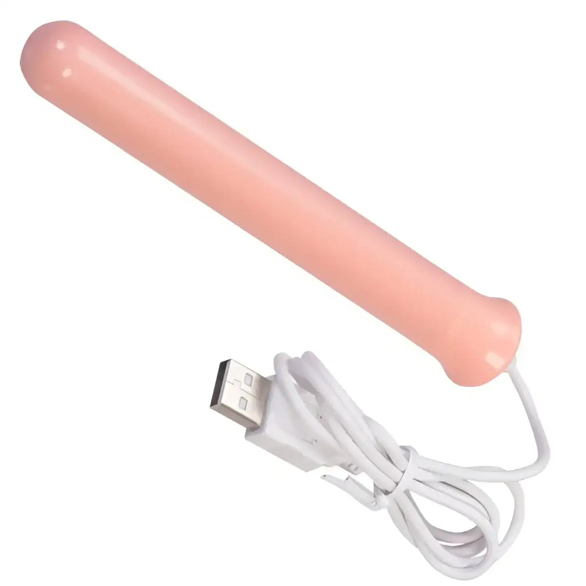 Onahole Warmer True Vagina Temperature Simulation Pink Cylindrical Vibrator 156