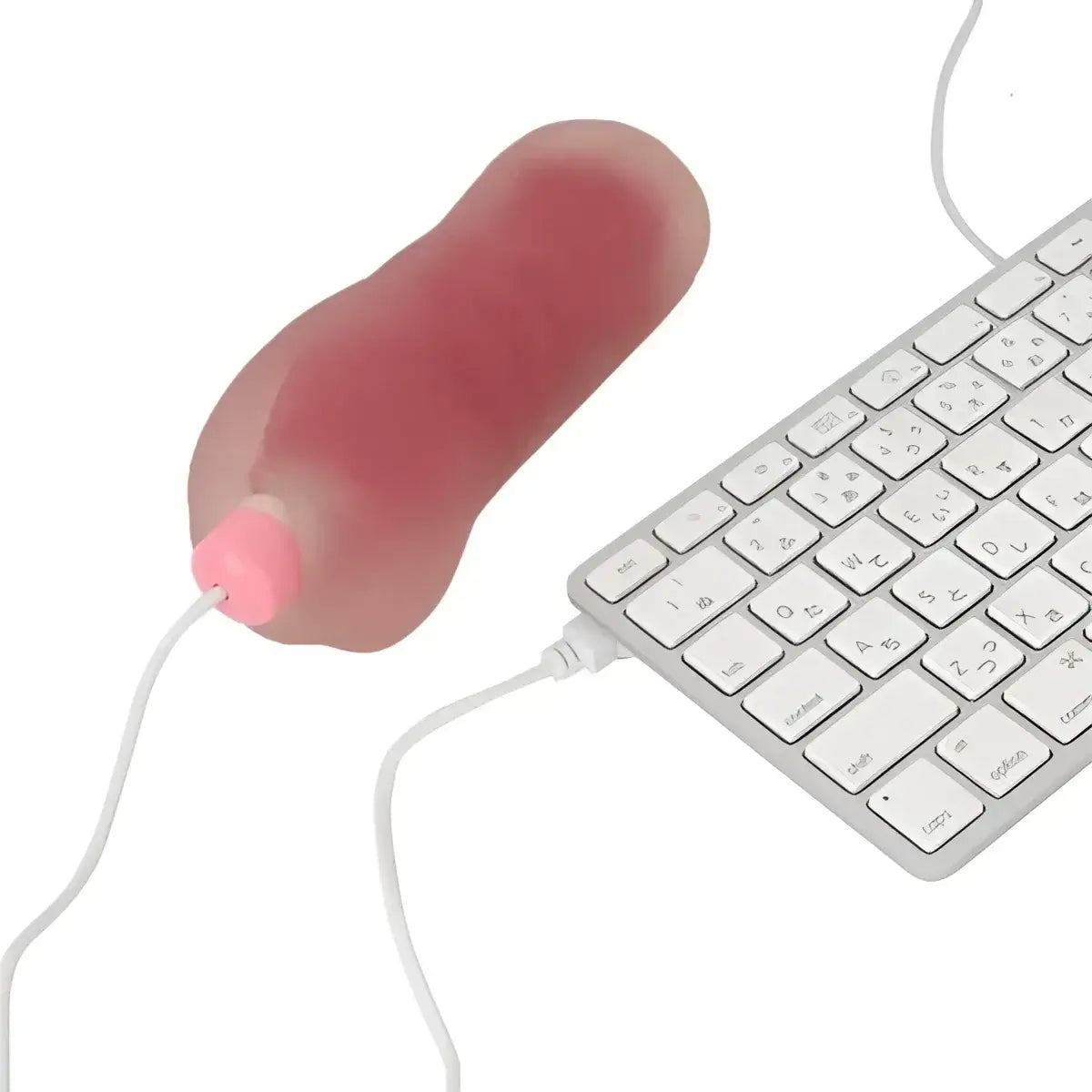 Onahole Warmer True Vagina Temperature Simulation Pink Fleshy Usb Connected 337