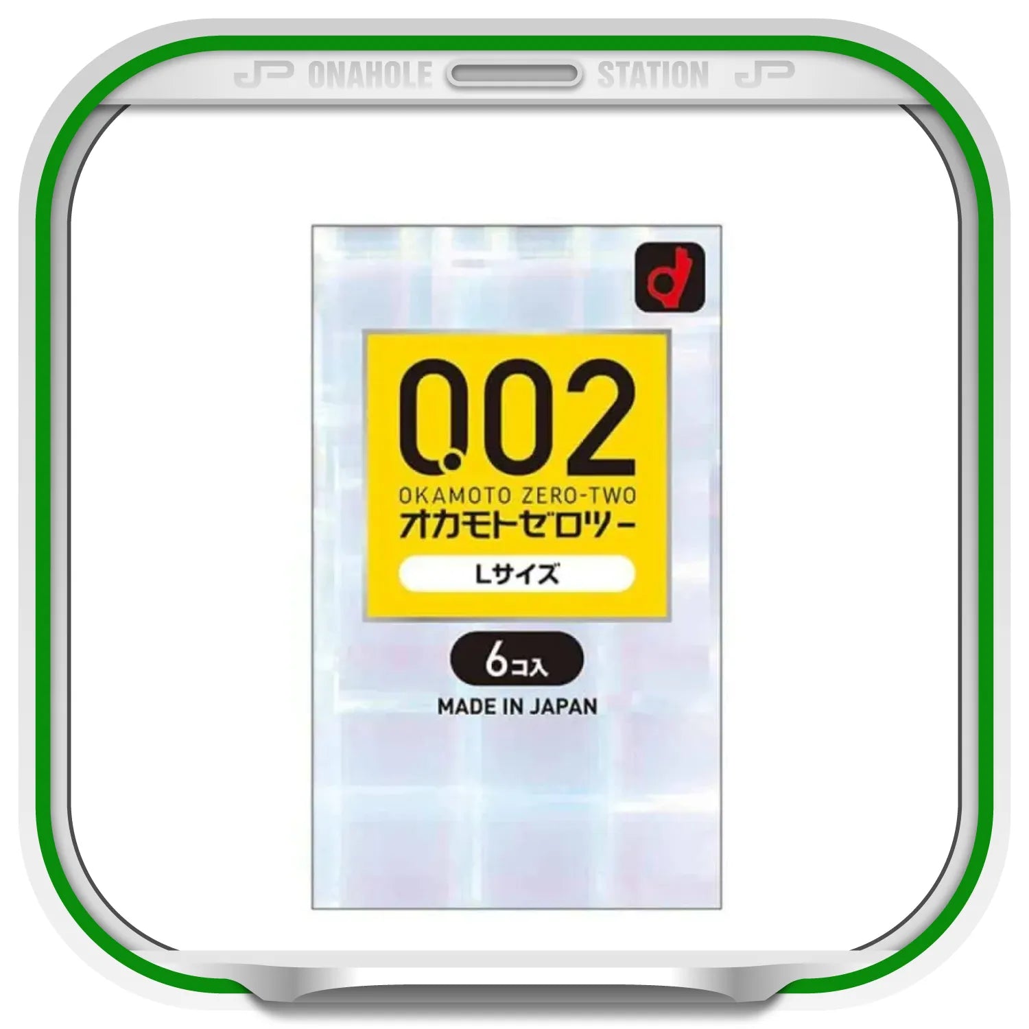 Onaholestationokamoto Zero Two 002 Condom 6 Pack Large Size 4japancondomscanada