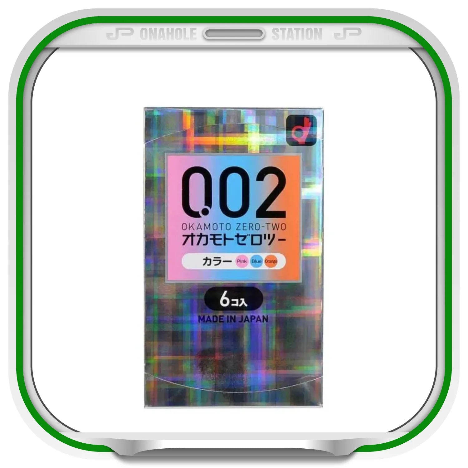 Onaholestationokamoto Zero Two 002 Multicolor Condom 6 Pack Standard Size 1japancondomscanada