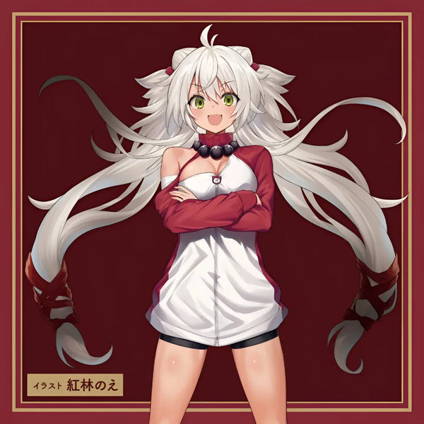 Anime girl with long white hair on The Meister Classic Titudansou sex toy product image