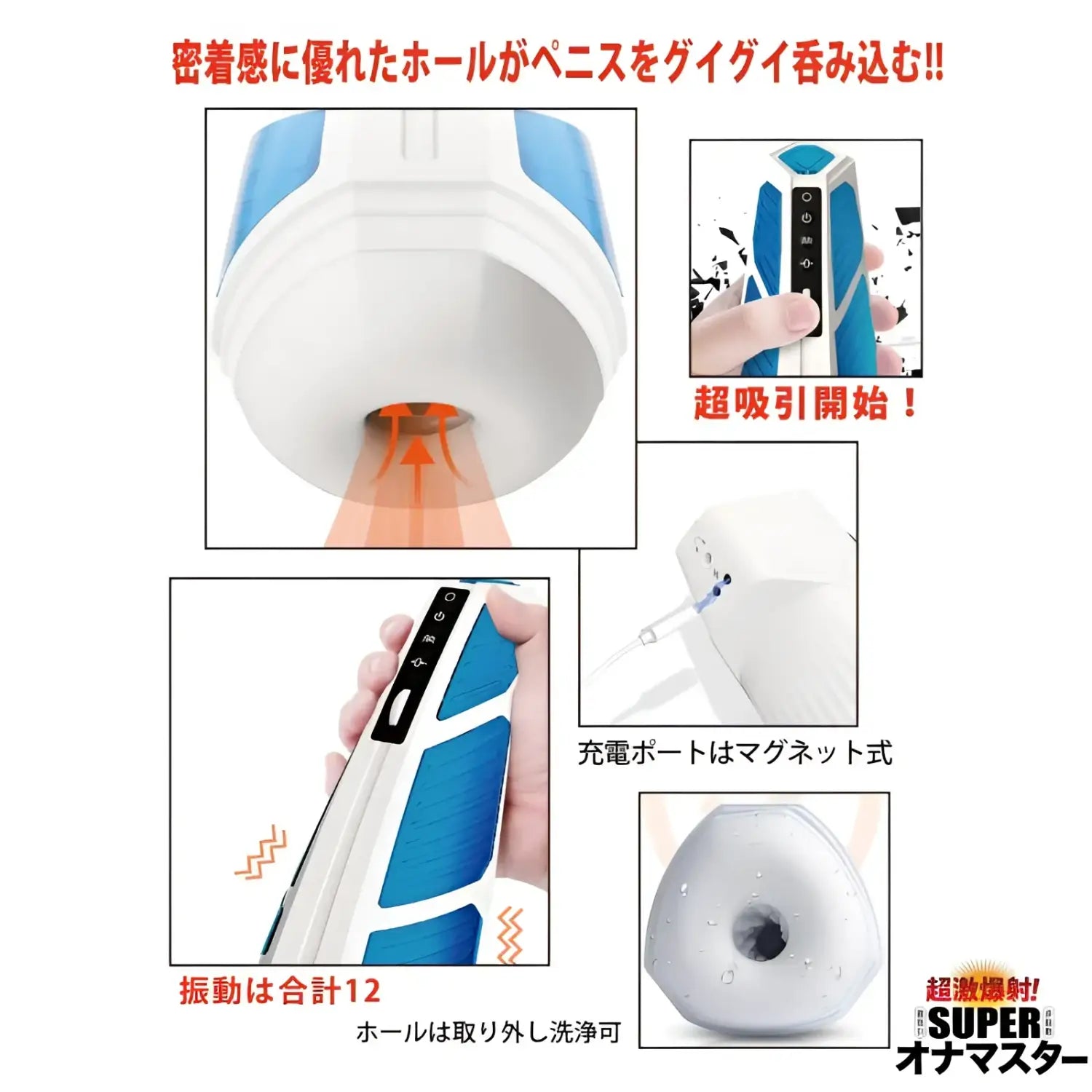 Product Features Super Onamaster Blowjob Masturbator 249