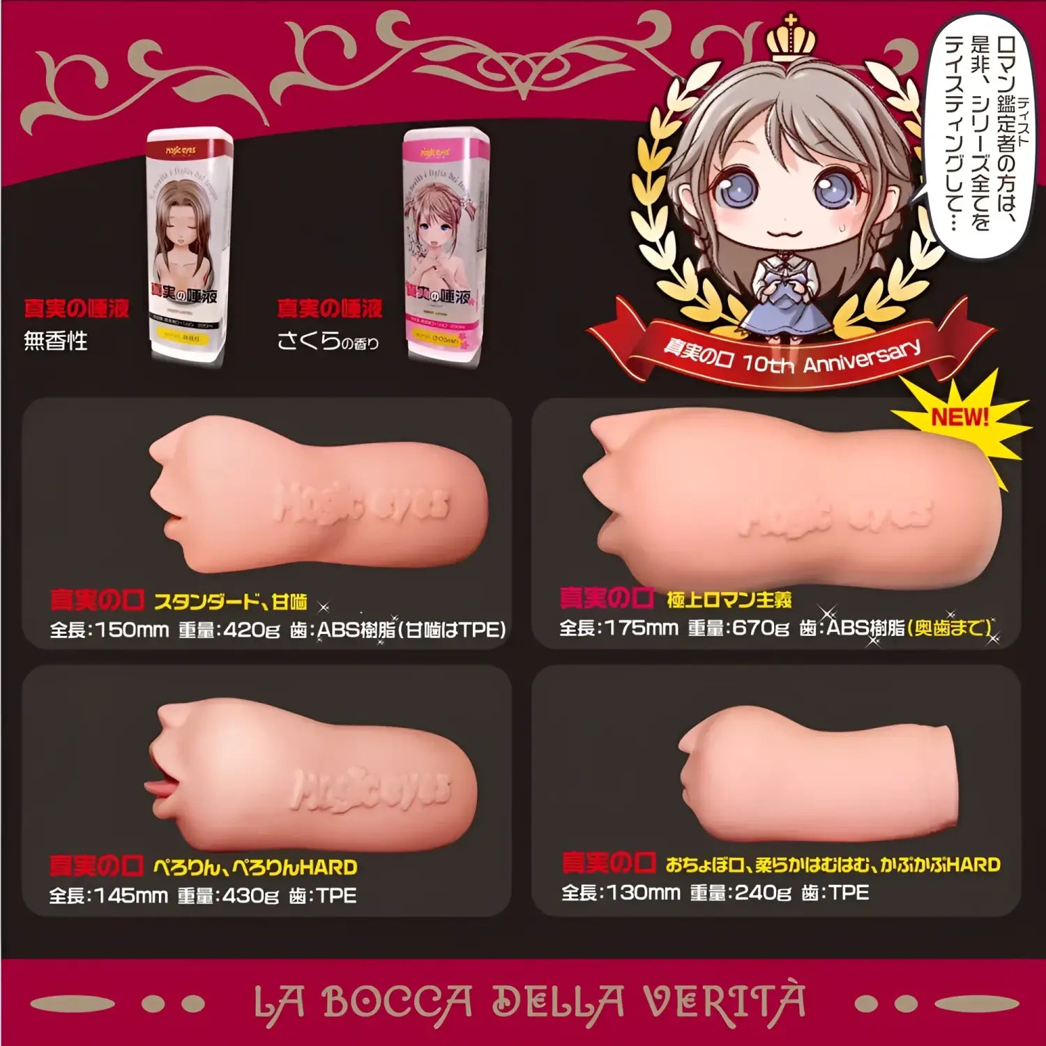 Real Mouth Deepthroat Suction Masturbator 408