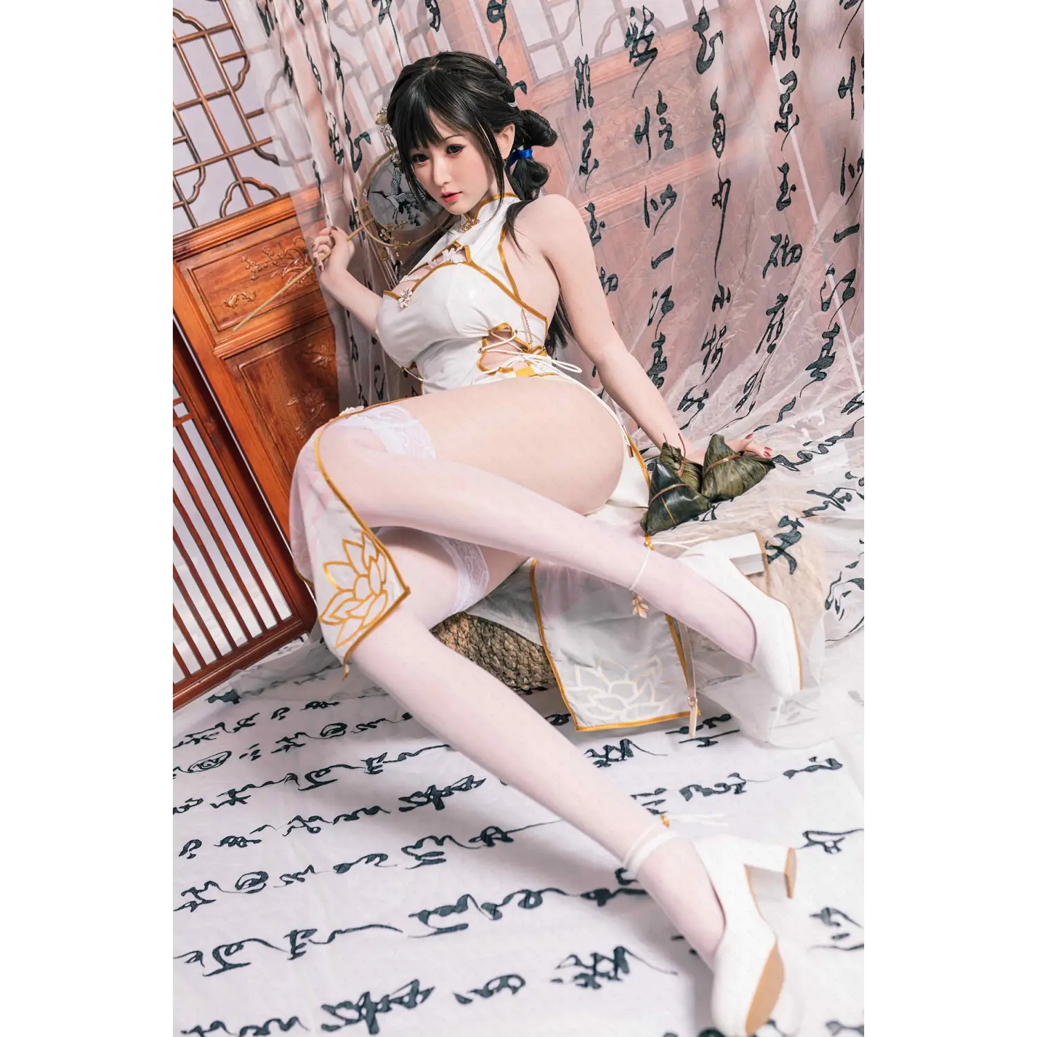 Sex Doll Aitia Silicone Dragon Boat Oral Type Chinese Ancient Style Ink 132