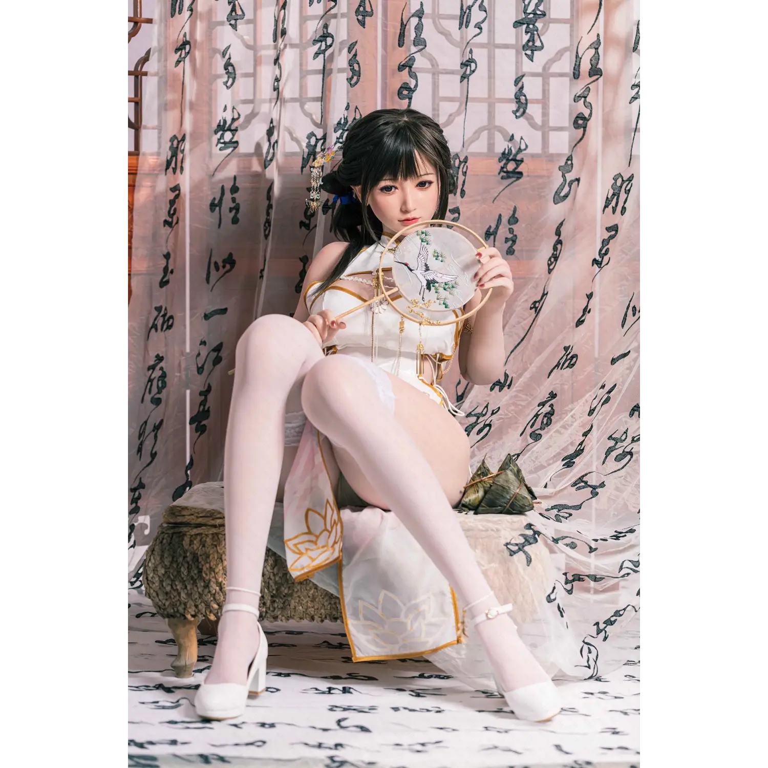 Sex Doll Aitia Silicone Dragon Boat Oral Type Chinese Ancient Style Ink 956