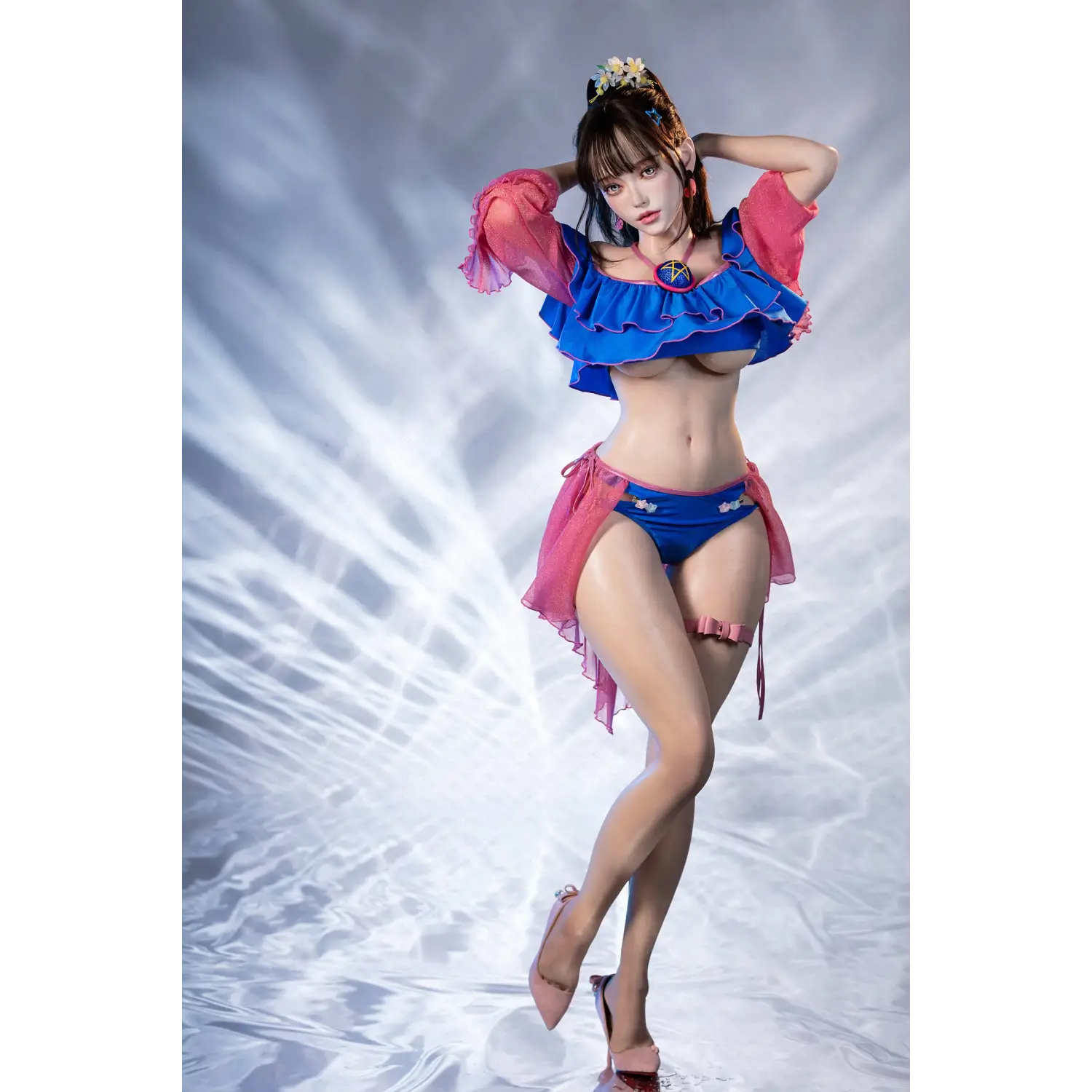 Sex Doll Silicone Aitia F8f8f8 F1f1f1 Physical Skin Texturing Measure Table Td 454