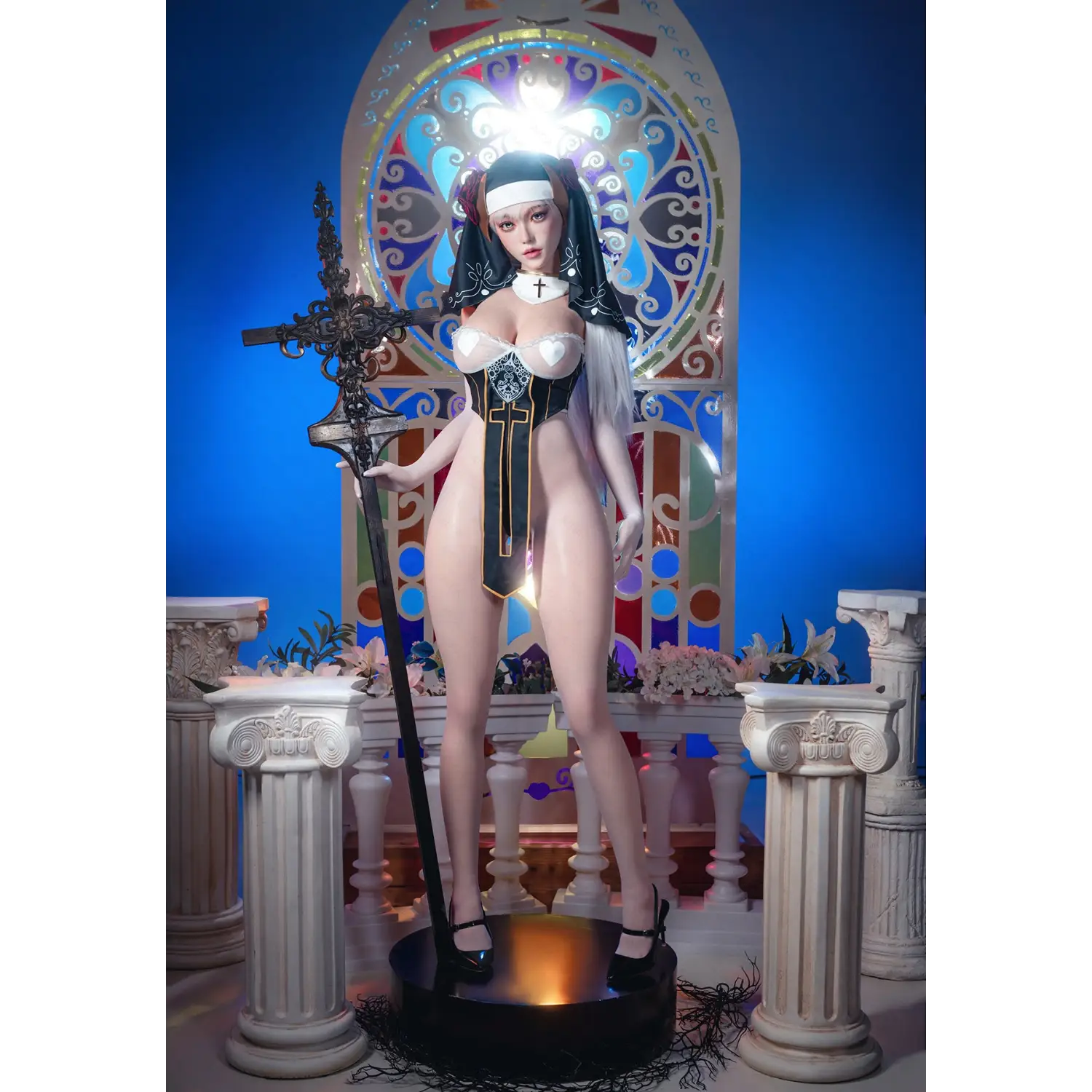 Sex Doll Silicone Aitia Nun Themed F8f8f8 F1f1f1 Physical Skin Texturing 980