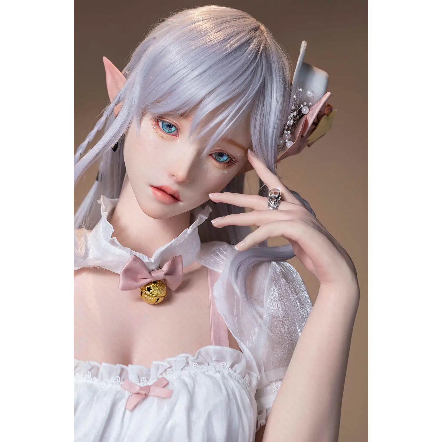 Sex Doll Silicone F1f1f1 Ultra Makeup Physical Skin Texturing Aitia Long Silver 608