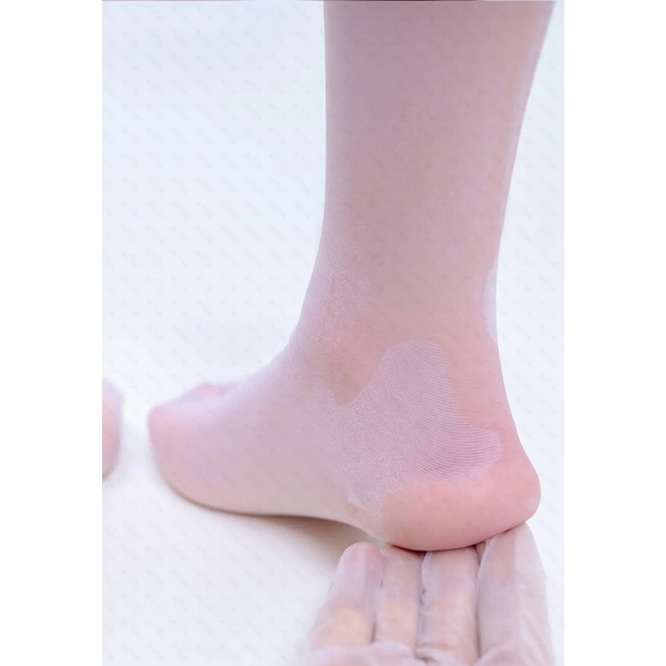 Sheer nude ankle socks with mesh for AITIA Chunmomo silicone sex doll