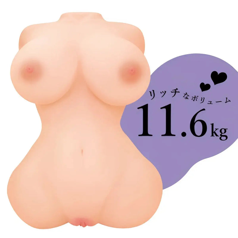 TOYSHEART G-Cup Torso Goddess 11.6kg Twin-Hole Mega Masturbator - Onahip