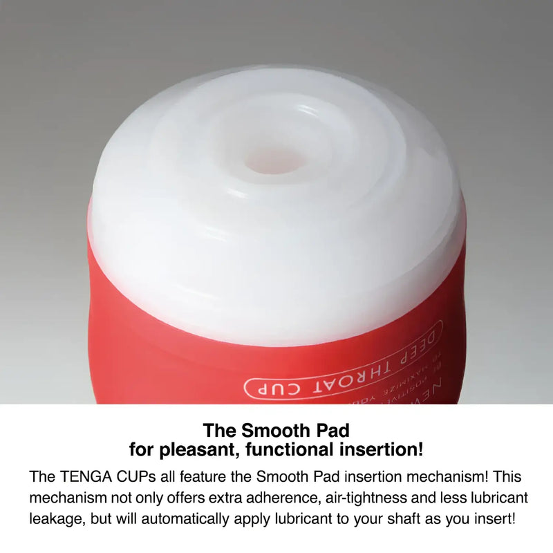 TENGA DUAL SENSATION cup male masturbator with smooth pad for easy use