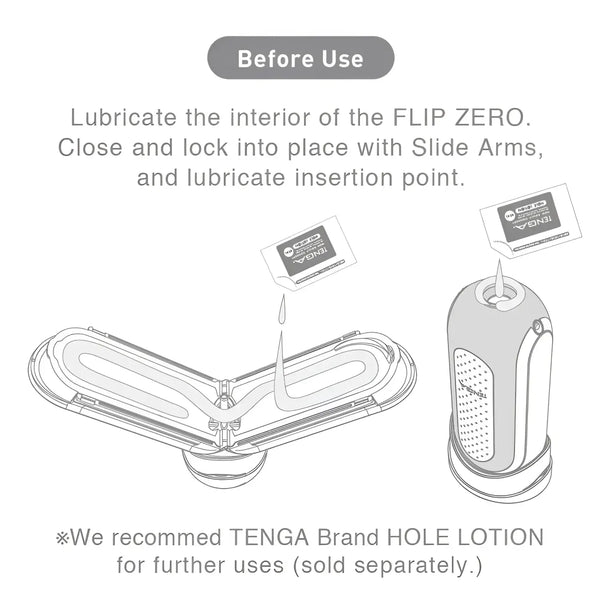 TENGA FLIP HOLE ZERO BLACK personal lubrication toy for better intimacy experience